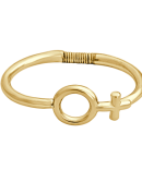 Pulsera rigida color oro